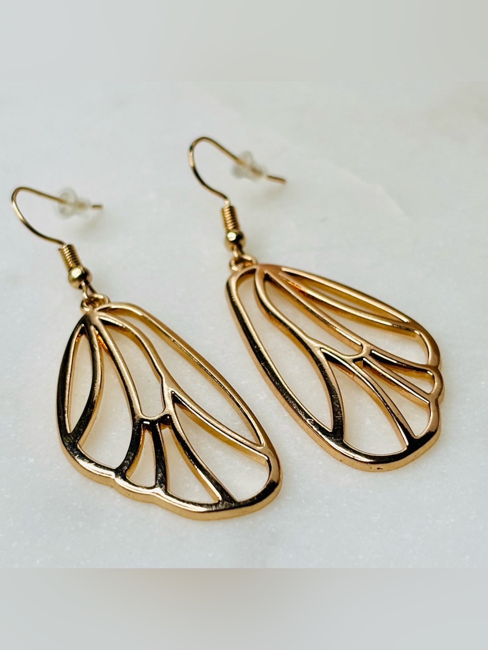 Butterfly Wing Earrings - Picture 3 of 5